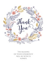 Ever Thankful - Thank You Card